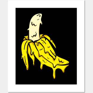 Melt banana Posters and Art